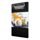Sushi auf Platte Mini Klemmbrett (Gewinkelt2)