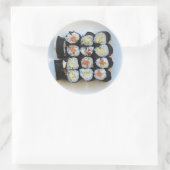 Sushi-Aufkleber Runder Aufkleber (Tasche)