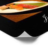 Sushi aus Japan, Bilder aus Japan Poster (Ecke)