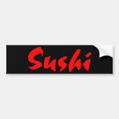 Sushi Autoaufkleber (Vorne)