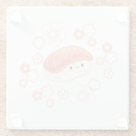  Sushi Baby Character  Glasuntersetzer (Rückseite)