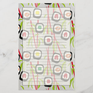 Sushi Background Briefpapier