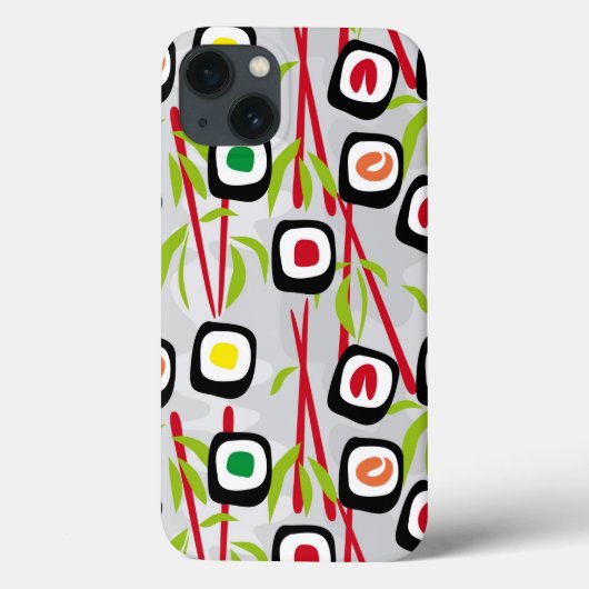 Sushi Background Case-Mate iPhone Hülle (Rückseite)