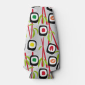 Sushi Background Flaschenkühler (Vorderseite)