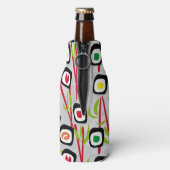 Sushi Background Flaschenkühler (Flasche Rückseite)
