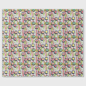 Sushi Background Geschenkpapier (Flach)
