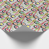 Sushi Background Geschenkpapier (Ecke)
