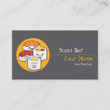 Sushi Bar Business Card