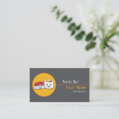 Sushi Bar Business Card Visitenkarte (Stehend Vorderseite)