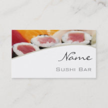 Sushi Bar Business Card