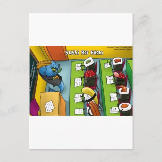 Sushi Bar Exam T-Shirts Tasse Karten Geschenke usw (Vorderseite)