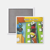 Sushi Bar Exam T-Shirts Tasse Karten Geschenke usw Magnet (Vorderseite/Rückseite)