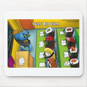 Sushi Bar Exam T-Shirts Tasse Karten Geschenke usw Mousepad