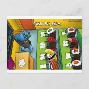 Sushi Bar Exam Tees Mugs Karten Geschenke Etc