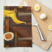 Sushi-Bar Küchentuch (Viertel Falte)