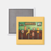 Sushi Bar Magnet (Vorderseite/Rückseite)