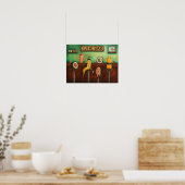 Sushi Bar Poster (Küche)
