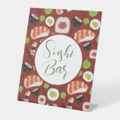 Sushi Bar Sockelschild (Vorderseite)