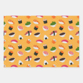 Sushi Bar Wrapping Paper Set 3 Geschenkpapier Set (Vorderseite 2)