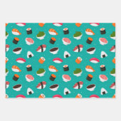 Sushi Bar Wrapping Paper Set 3 Geschenkpapier Set (Vorderseite)