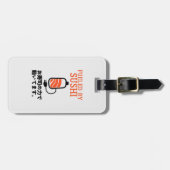 Sushi Battery japanischer Food Spaß Gepäckanhänger (Vorderseite horizontal)