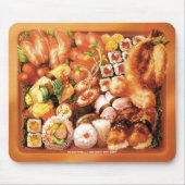 Sushi Bento Kasten - Mousepad (Vorne)