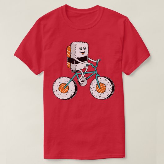 Sushi Bicycle T-Shirt (Design vorne)