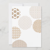 Sushi Birthday Party Invitation with Cute Anime  Einladung (Rückseite)