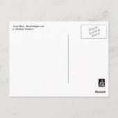 Sushi Bites Postkarte (Rückseite)