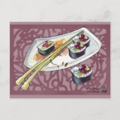 Sushi Bites Postkarte (Vorderseite)