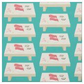 Sushi Board Muster Aquamarin Stoff (Muster)