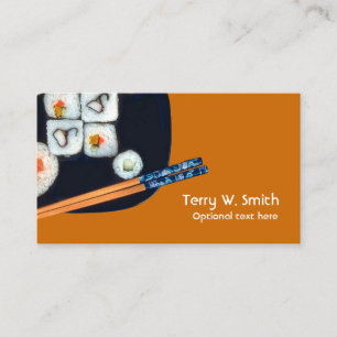 Sushi Business Card Visitenkarte