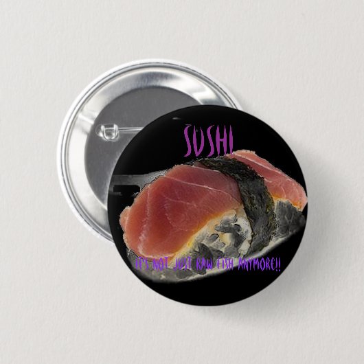 Sushi Button (Vorne & Hinten)