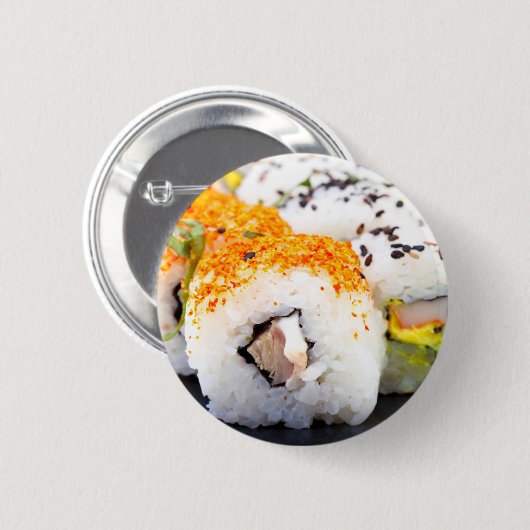 Sushi Button (Vorne & Hinten)