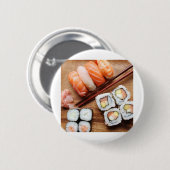 Sushi Button (Vorne & Hinten)