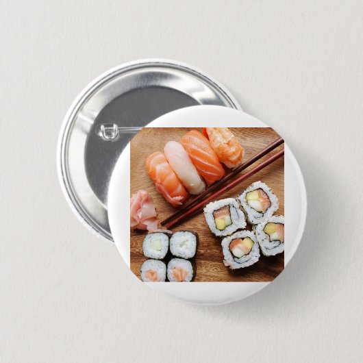 Sushi Button (Vorne & Hinten)