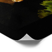 Sushi California Rolle Sashimi Feinschmecker Koch Poster (Ecke)