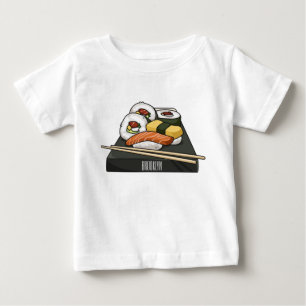 Sushi-Cartoon-Abbildung Baby T-shirt