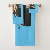 Sushi-Cartoon-Abbildung Badhandtuch Set (Insitu)