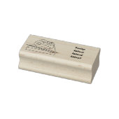 Sushi-Cartoon-Abbildung Gummistempel (Stempel)