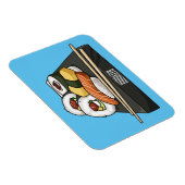Sushi-Cartoon-Abbildung Magnet (Rechte Seite)