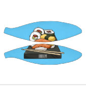 Sushi-Cartoon-Abbildung Mini Basketball (Panele)
