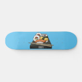 Sushi-Cartoon-Abbildung Skateboard (Horizontal)
