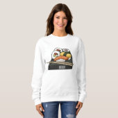 Sushi-Cartoon-Abbildung Sweatshirt (Vorne ganz)