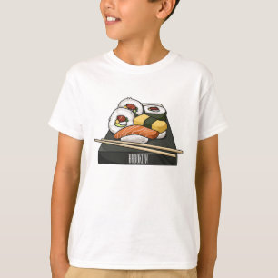 Sushi-Cartoon-Abbildung T-Shirt