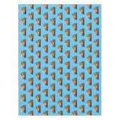 Sushi-Cartoon-Abbildung Tischdecke (Vorderseite)