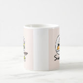 Sushi Cartoon niedliche japanische Kunst Kaffeetasse (Mittel)