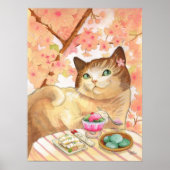 Sushi Cat Dessert First Poster (Vorne)