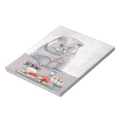 Sushi Cat Herr Grumps ©CSiravo Notizblock (Rotiert)