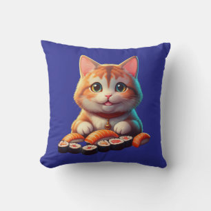 Sushi Cat Kissen